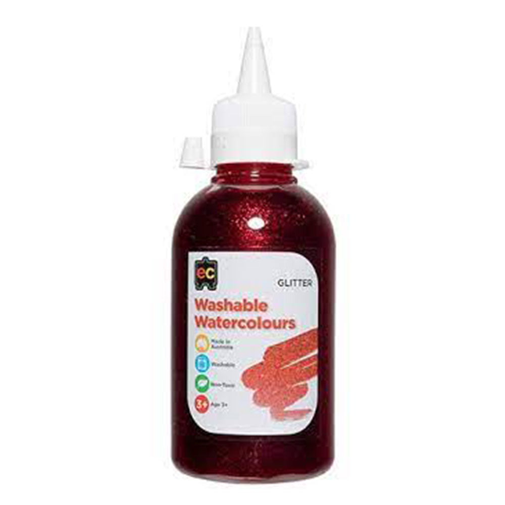 EC Washable Glitter Watercolour Paint 250mL