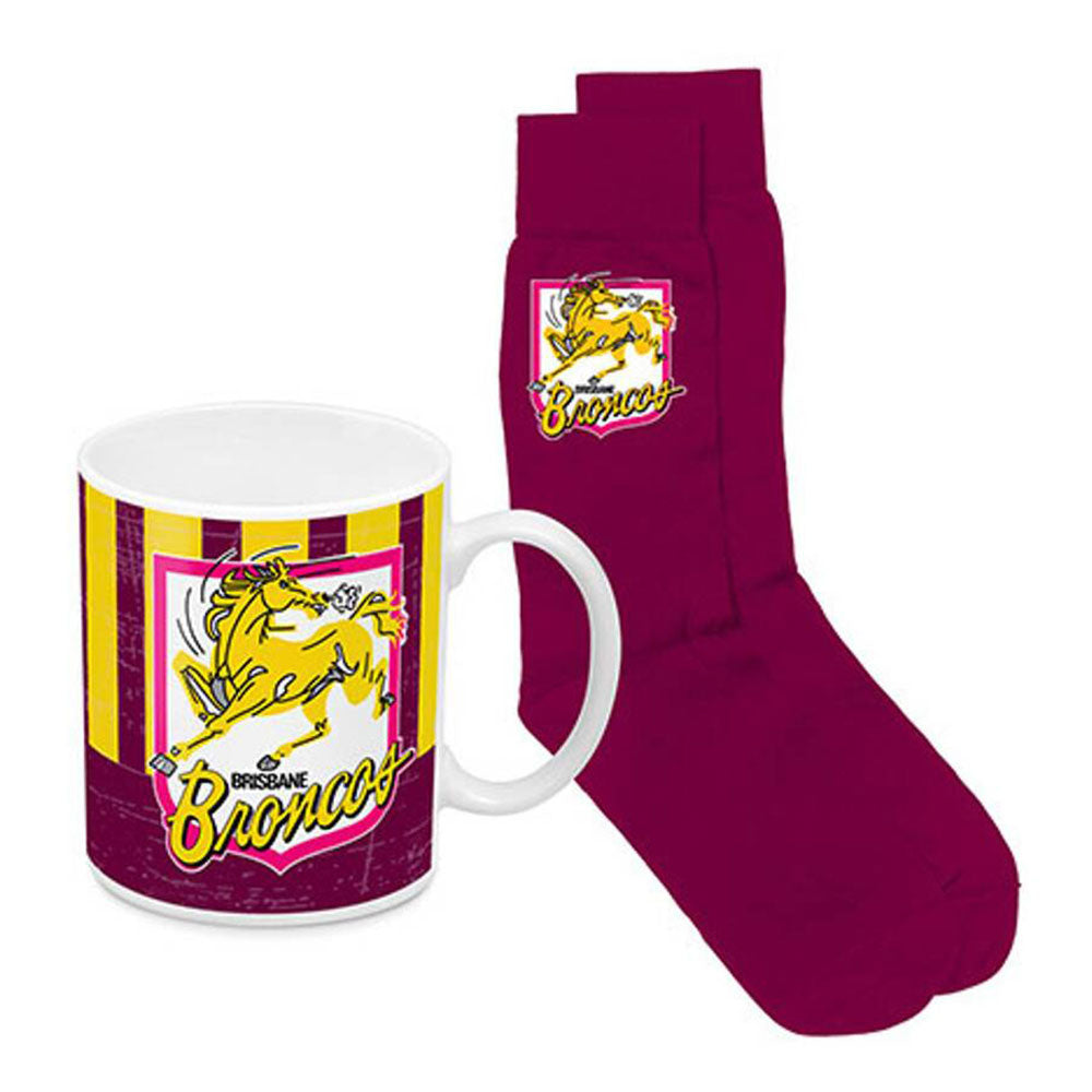 Tazza di caffè NRL e calzini per adulti pacchetto regalo 330ml