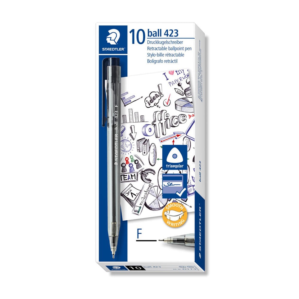 Staedtler 423 Fine Ballpoint Pen (Box di 10)