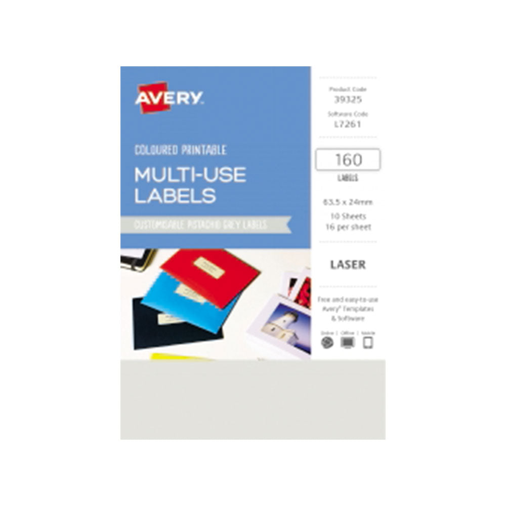 Avery rechthoekig laserlabel 160 stcs (64x24 mm)