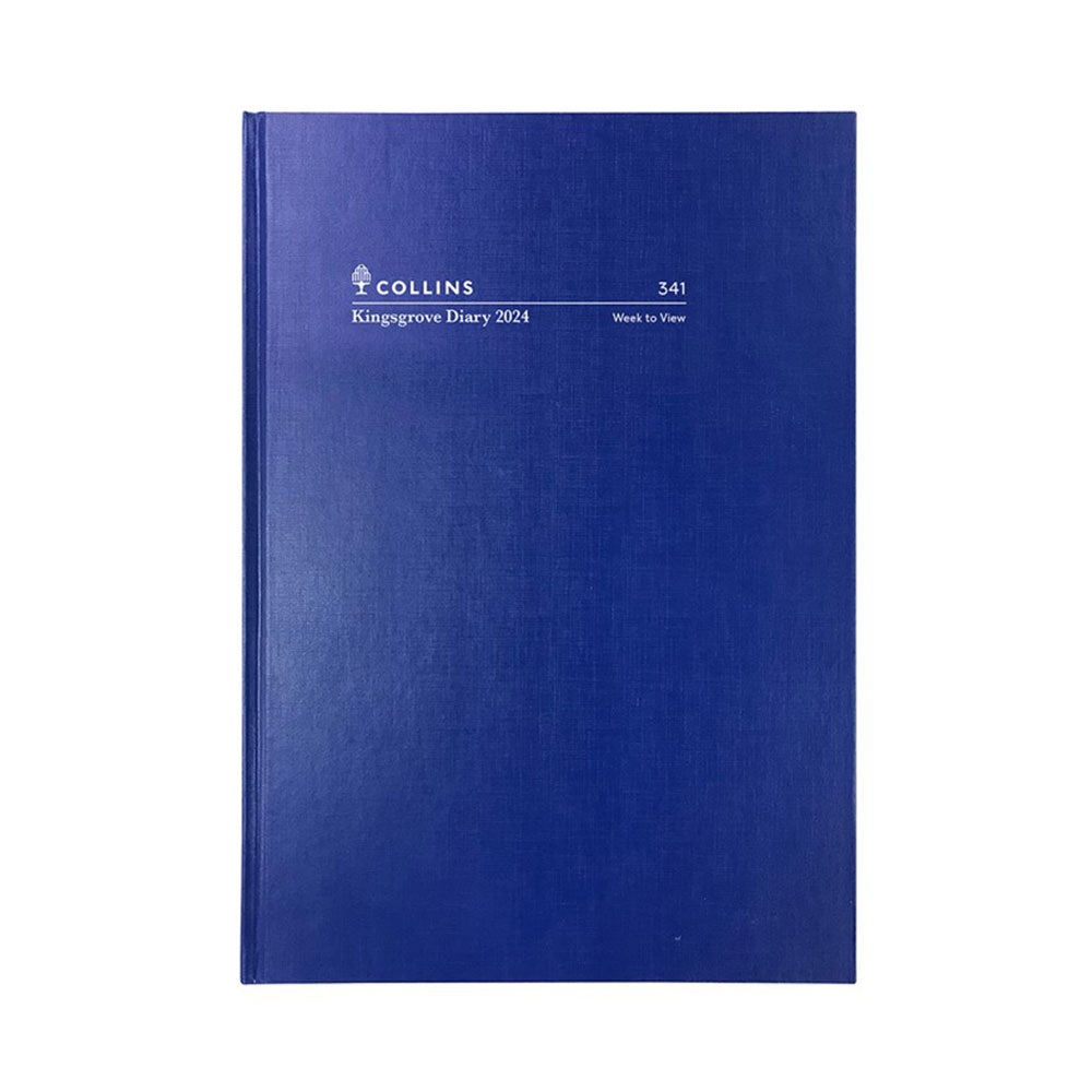 Collins Debden Kingsgrove A4 2024 Tagebuch (blau)