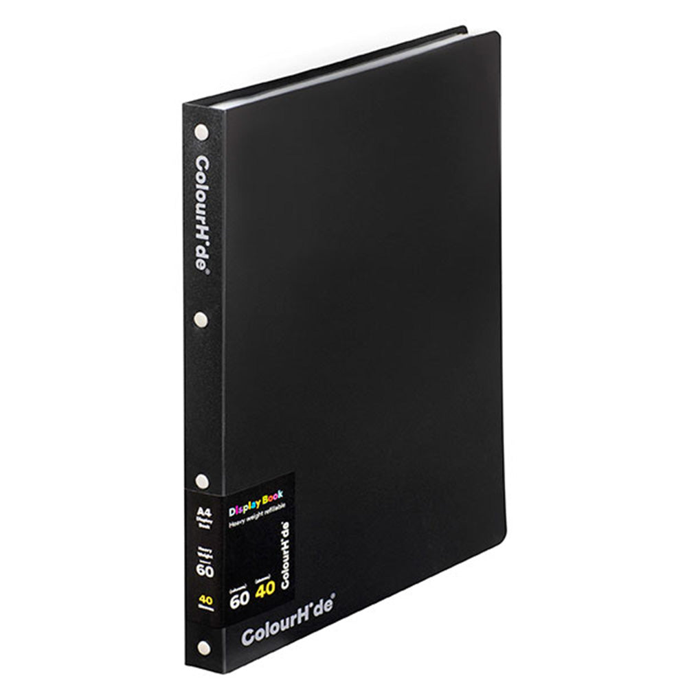Colourhide A4 Riemible Display Book