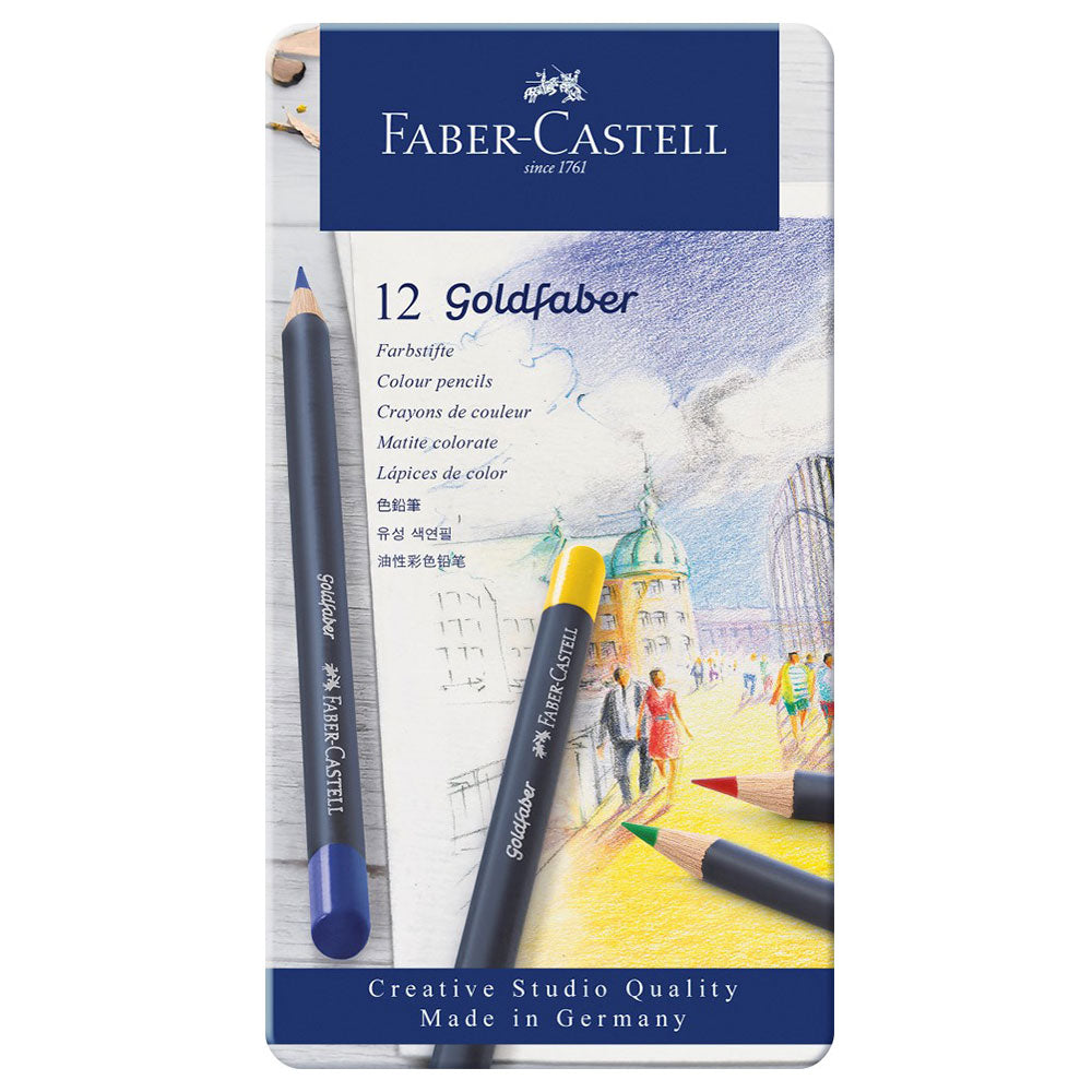 Faber-Castell Goldfaber Color Lápis em lata