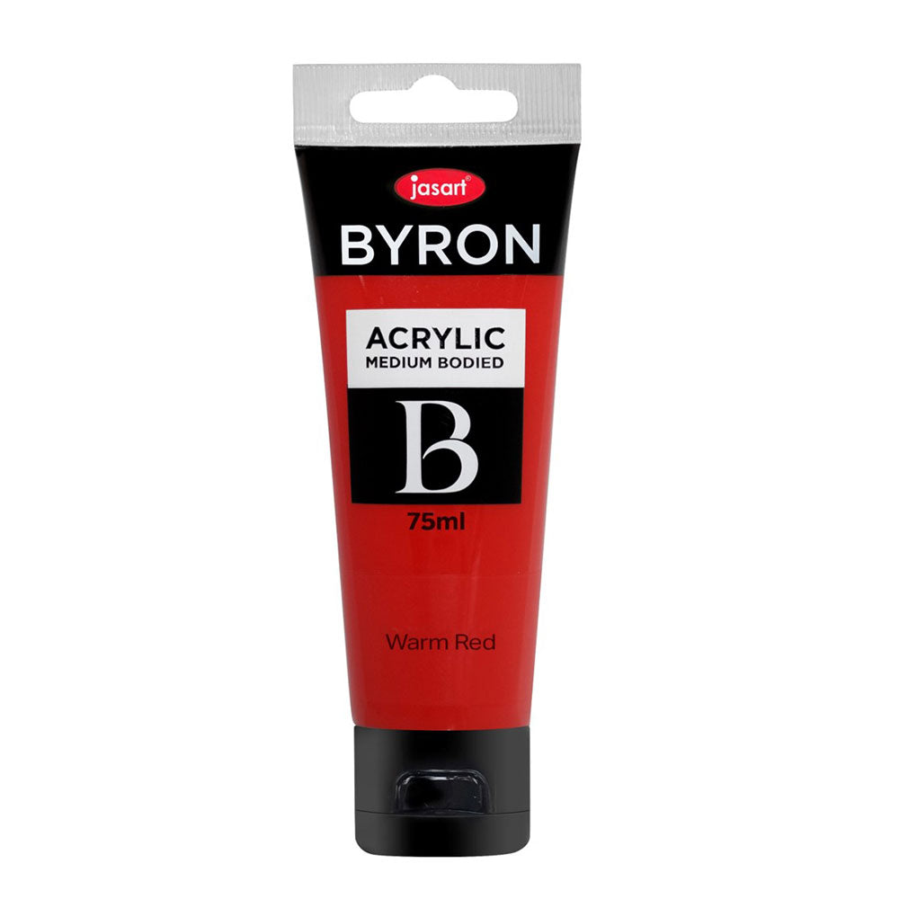Jasart Byron Acrylic Paint 75 ml (chaud)