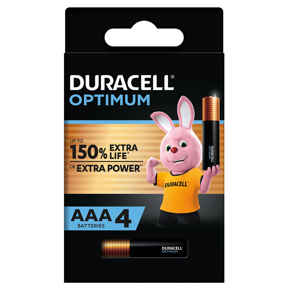 Batterie alcaline Duracell (pack de 4)