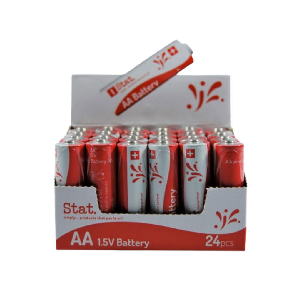 Bateria Alcalina Stat (pacote de 24)