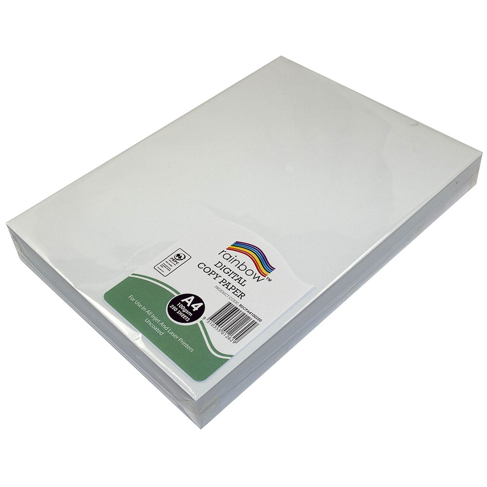 Rainbow A4 PEFC Digital Copy Paper 250PK (bianco)
