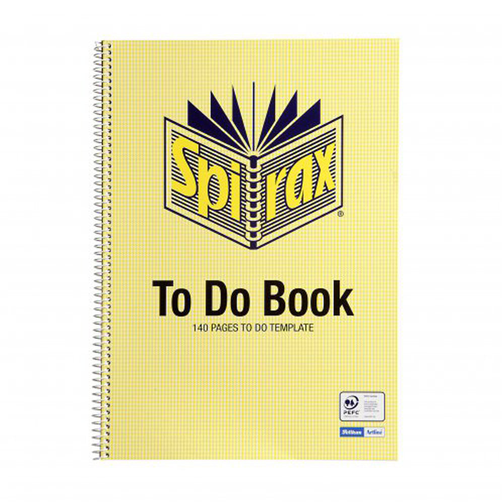 Spirax A4 To Do Notebook 140pg (Pack of 5)