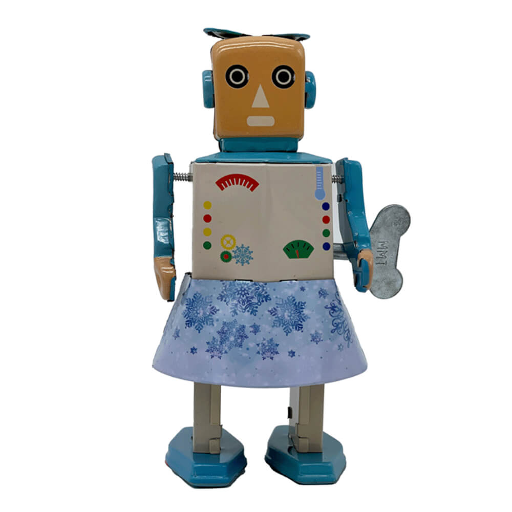 Sr. e Sra. Tin Robot Toy 15cm