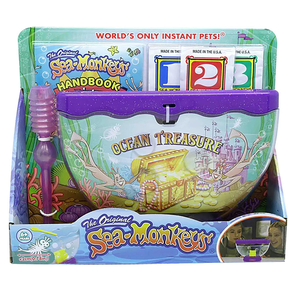 Tesouro do oceano do Sea-Monkeys