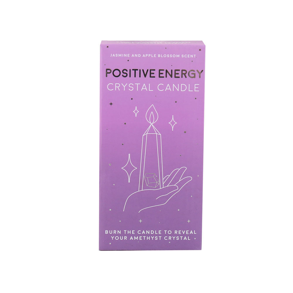 Positive Energy Crystal Candle