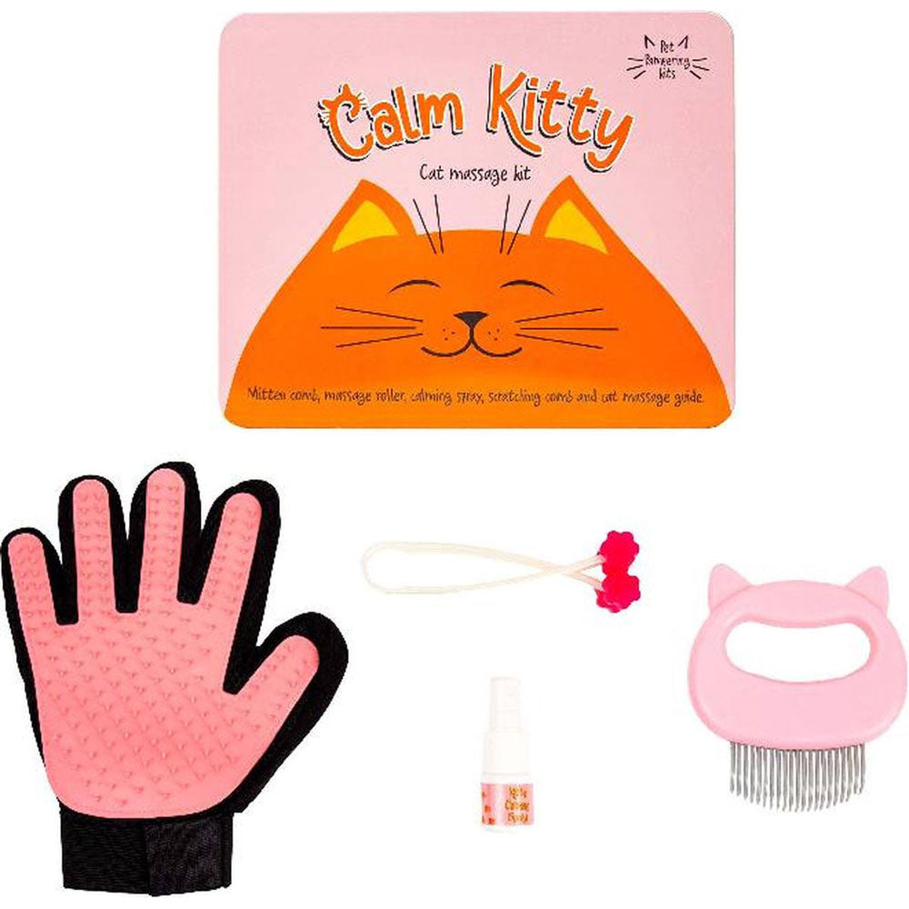 Gift Republic Calm Kitty Cat Massage Kit