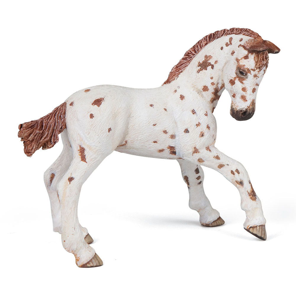 Papo Brown Appaloosa Foal Figurine