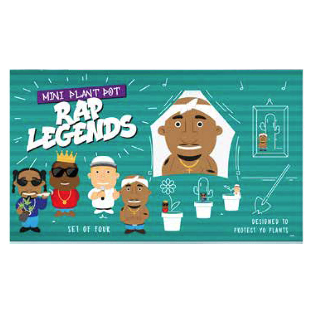 Rap Legends Plant Markers