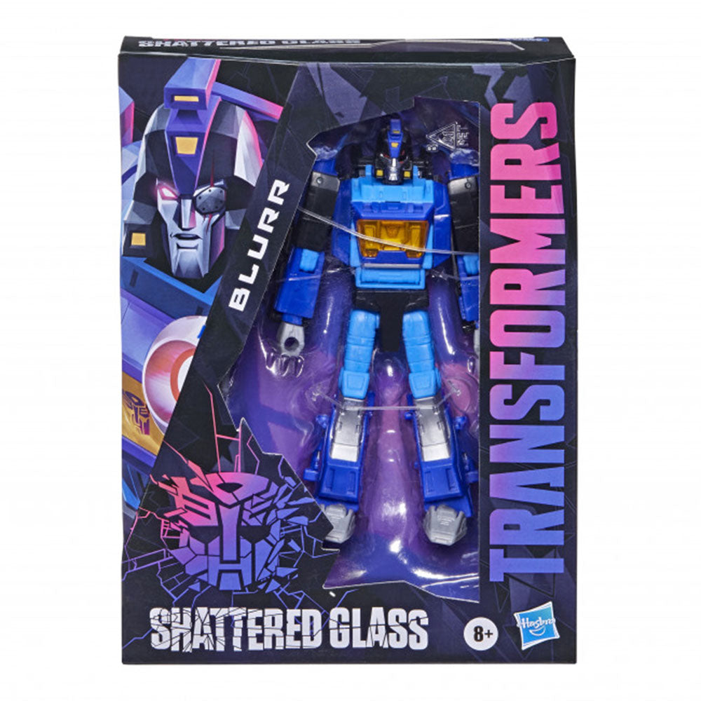 Transformers-Actionfigur aus zerbrochenem Glas