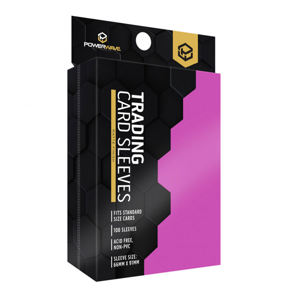 Powerwave Matte Card Sleeves 100 Pack