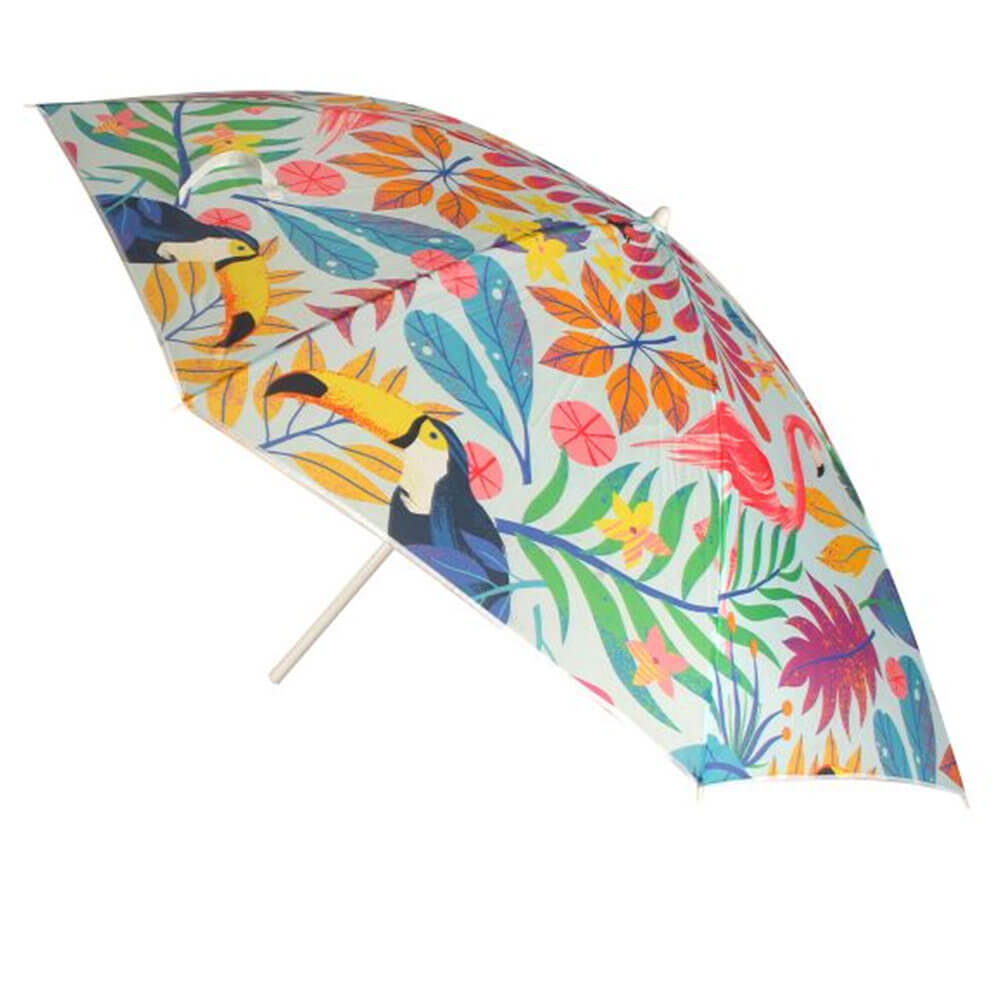 Parapluie de plage imprimé 180 cm
