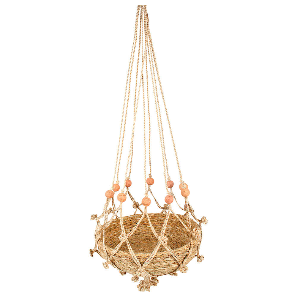 Mooj Planter Hanger 105cm with Basket (24x9cm)