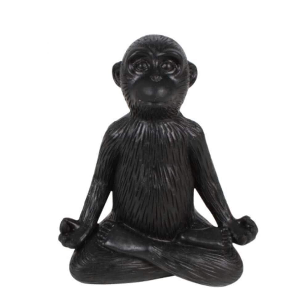 Estatueta de macaco do karma yoga