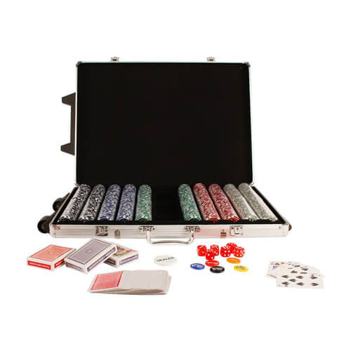 Poker Game Playset with Aluminium Carry Case