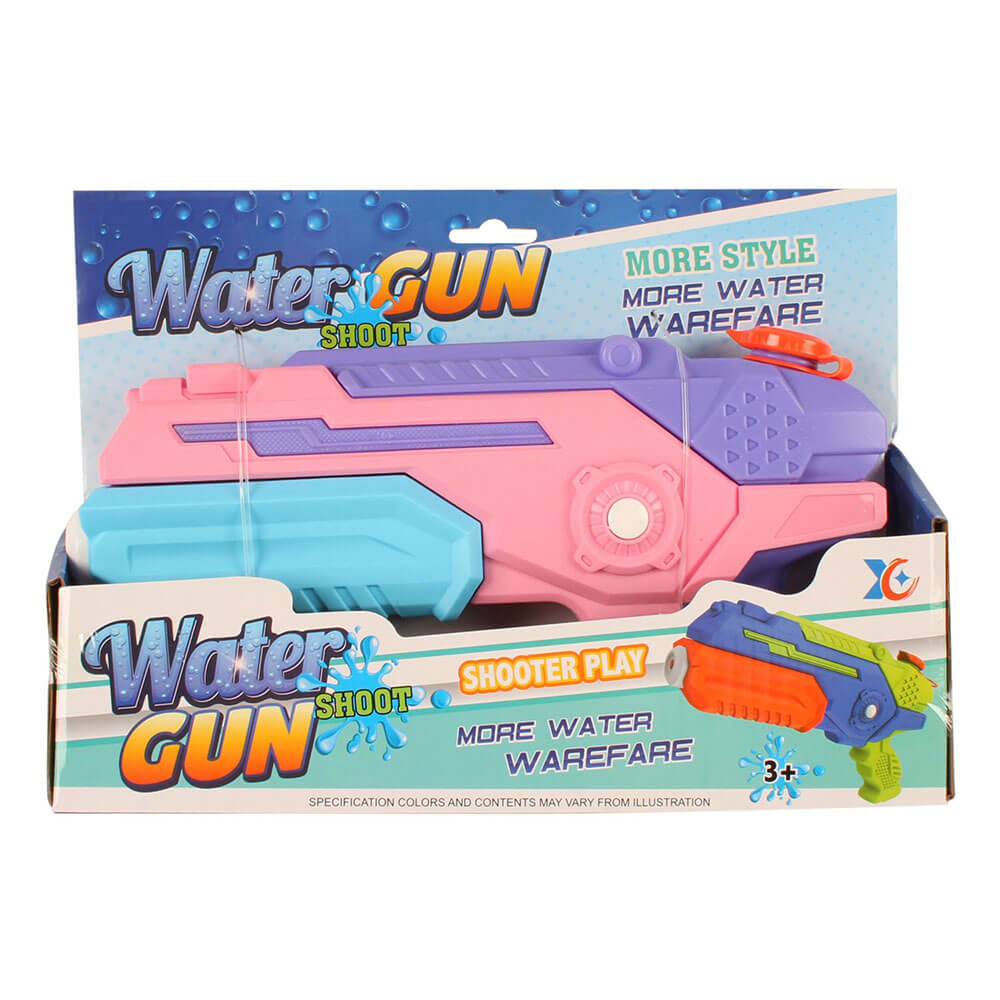 Pistola de água de luxo na caixa (rosa)