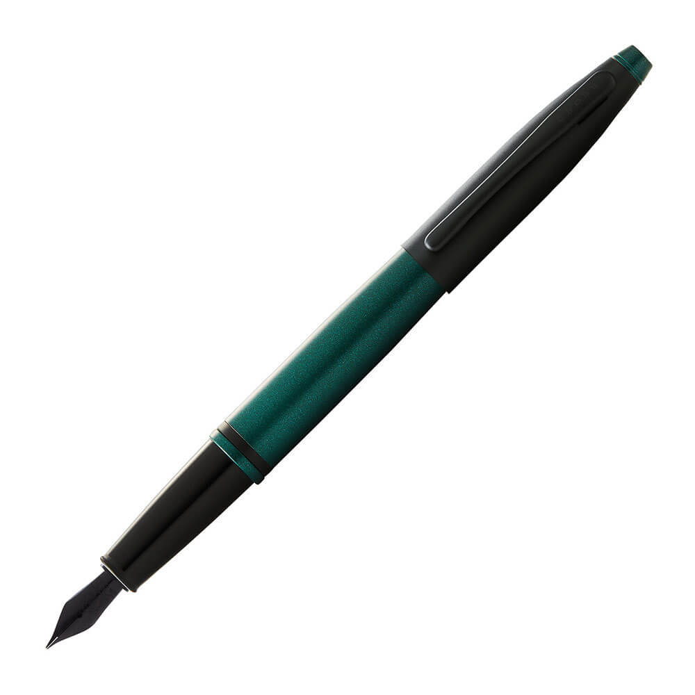 Cross Calais Funtain Pen (verde opaco/nero)