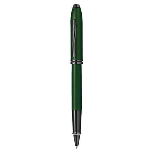 Townsend Green MicroKnurl and HP Black Pen