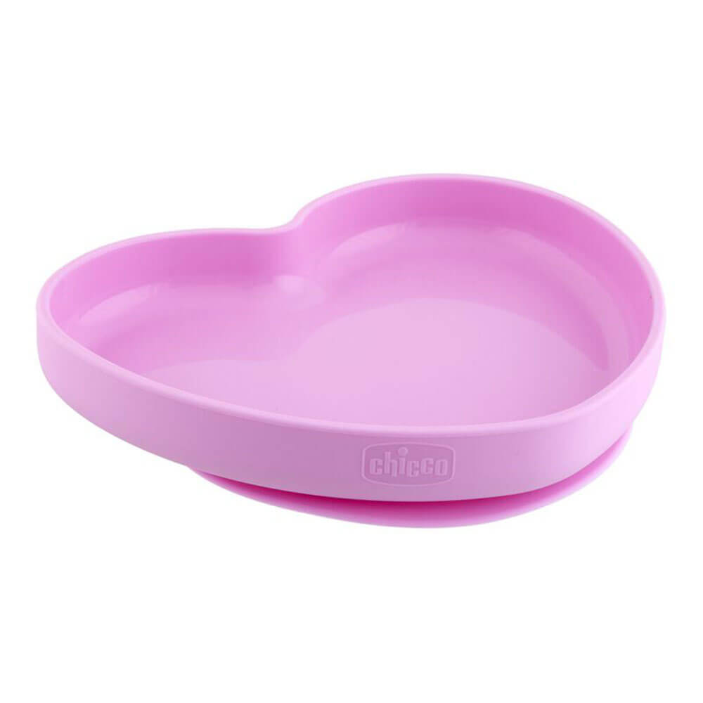 Chicco Enfermagem Baby Silicone Heart Plate