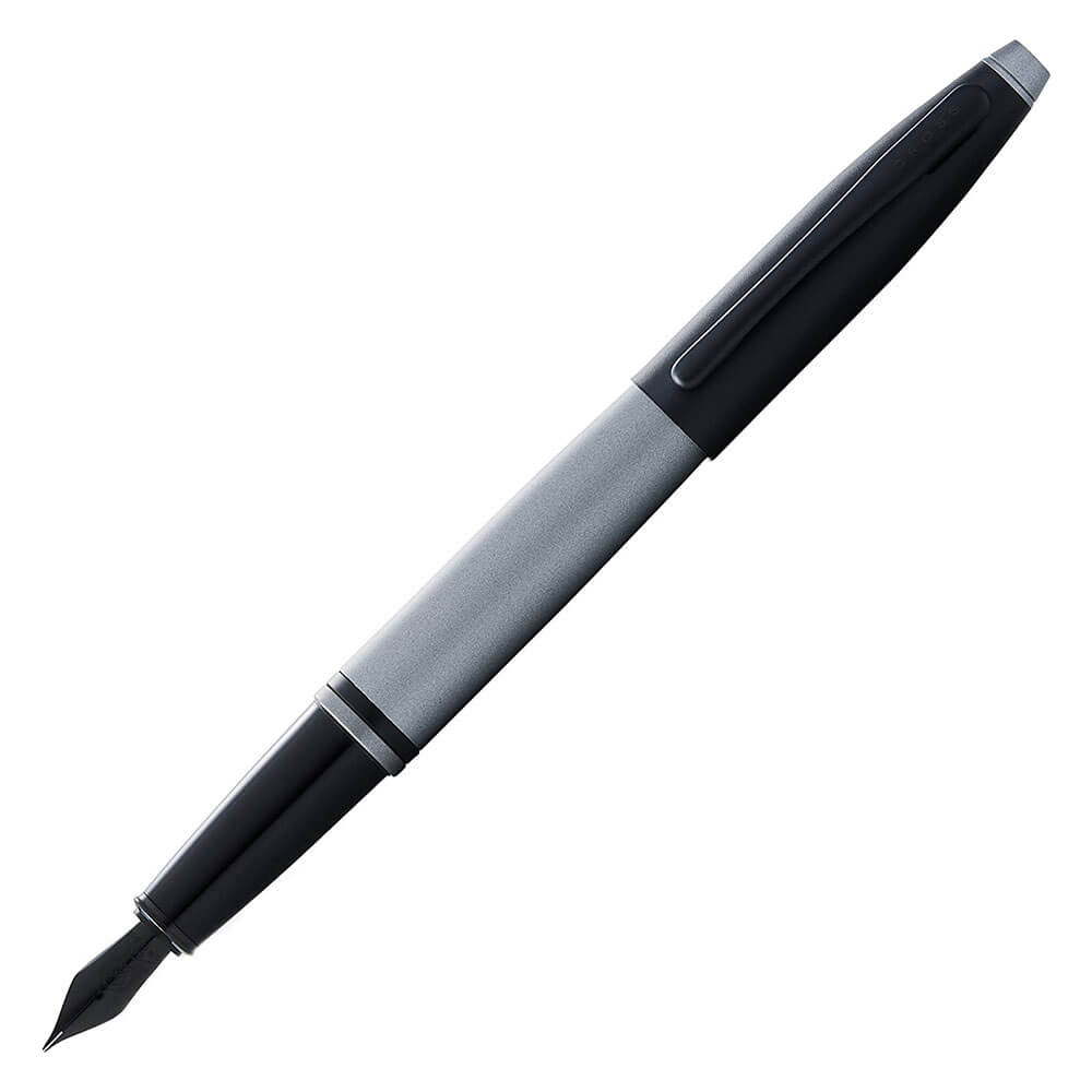 Cross Calais Funtain Pen (grigio opaco/nero)