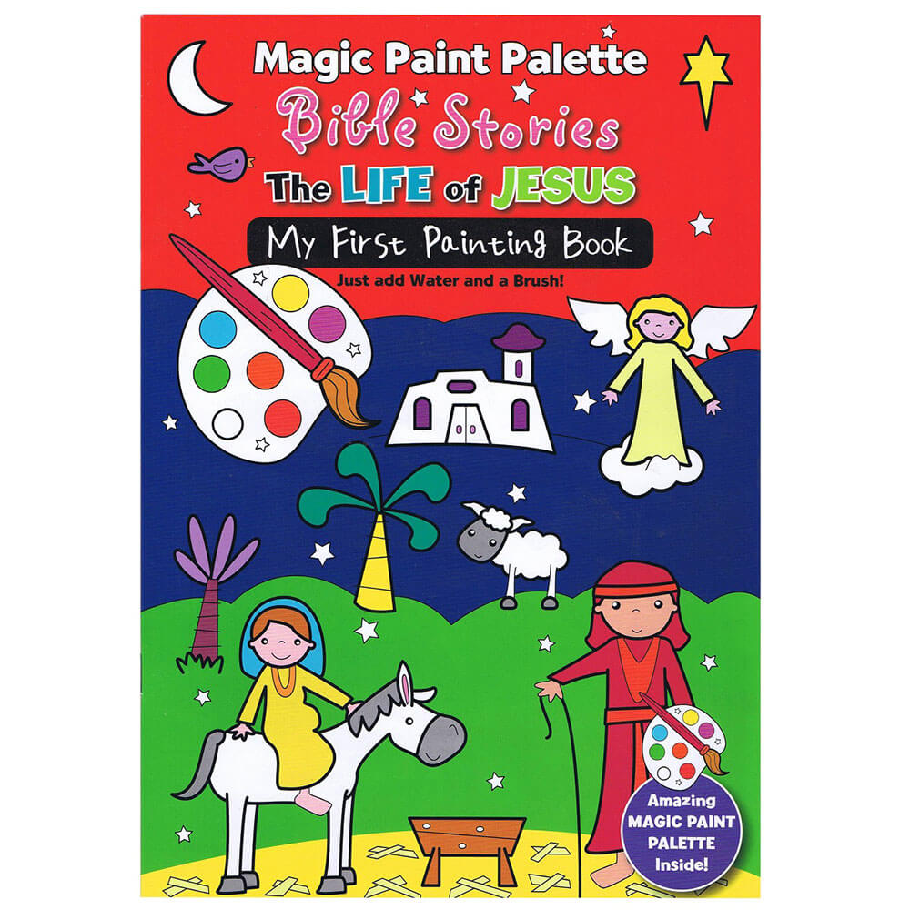 Histoires bibliques de palette de peinture magique