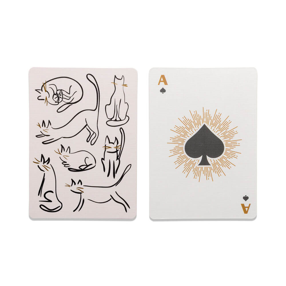 Jugas de cartas con diseño elegante