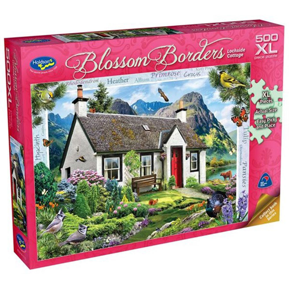  Holdson Blütenrand-Puzzle XL 500 Teile