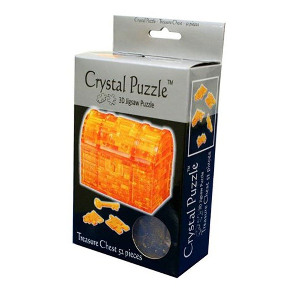 Baú do tesouro 3D Crystal Jigsaw Puzzle
