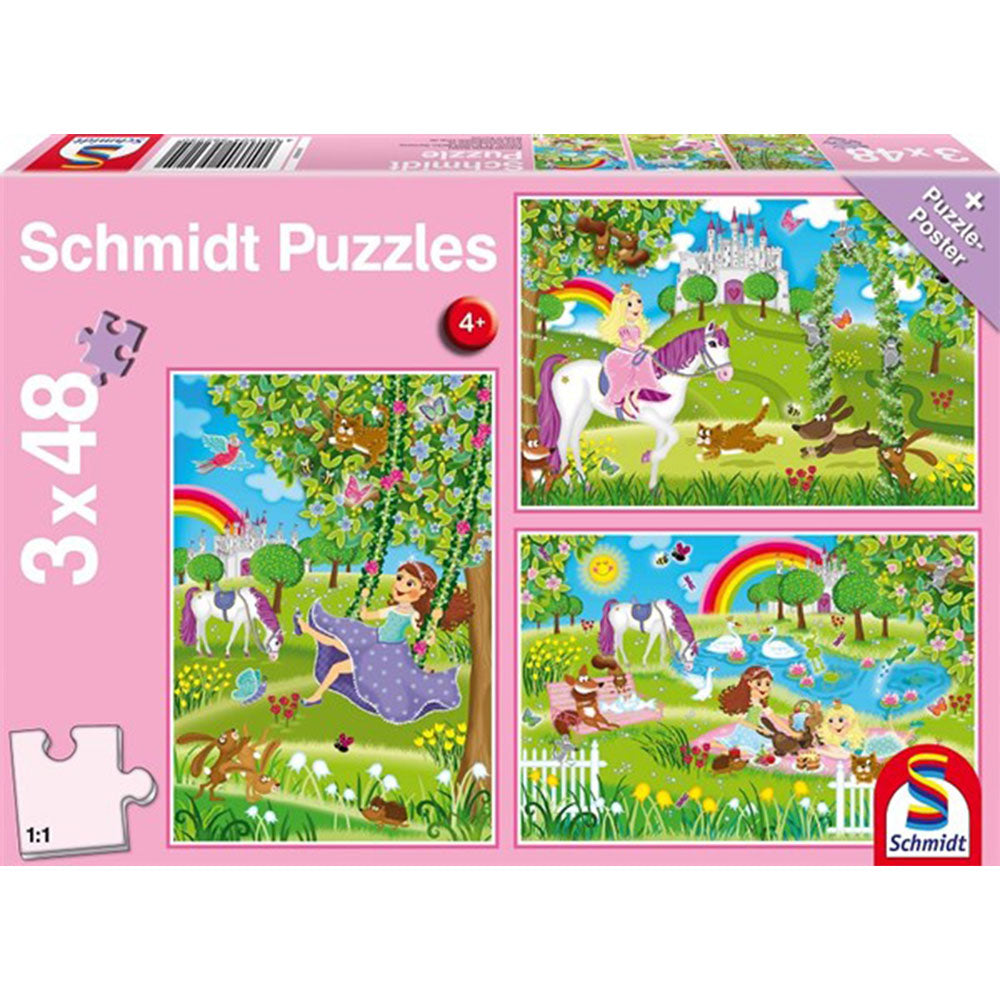 Schmidt Puzzle Jigsaw 3x48pcs