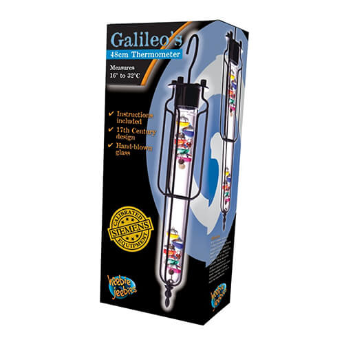 Termometro Galileo sospeso