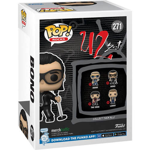 U2 Zoo TV Bono Pop! Vinyl