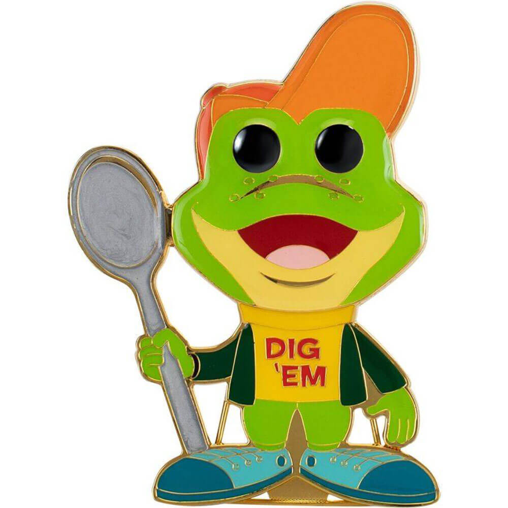 Honey Smacks Dig 'Em Frog 4" Pop! Enamel Pin