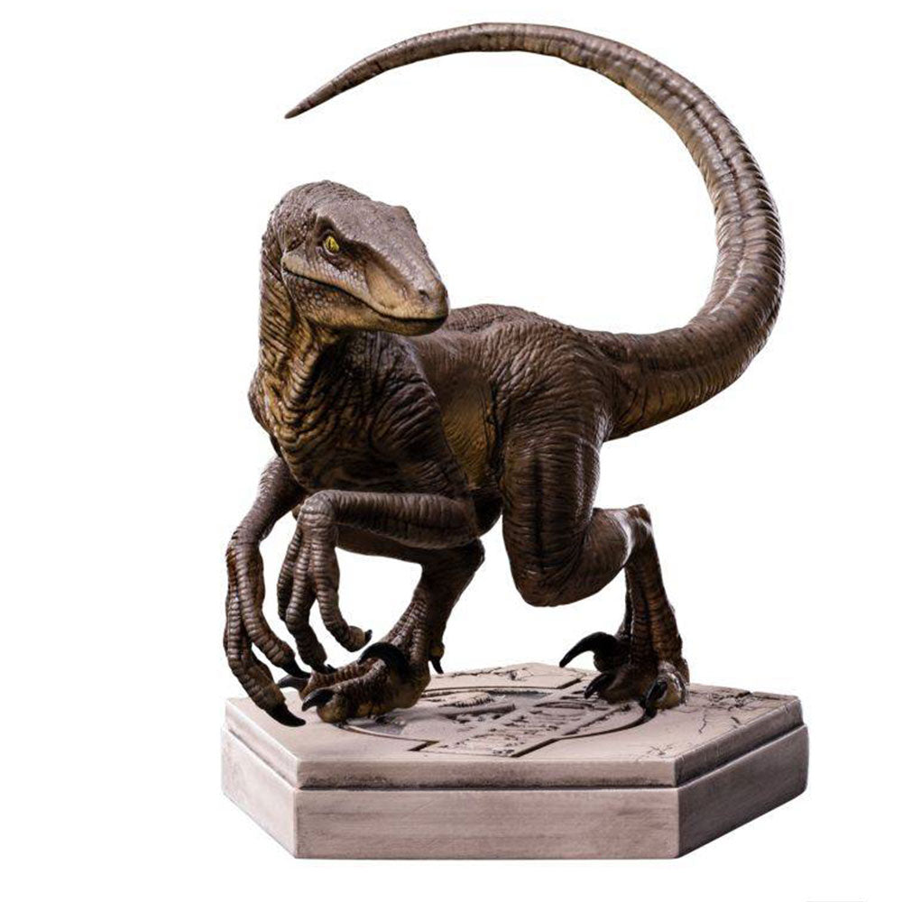 Statue des icônes de Jurassic Park