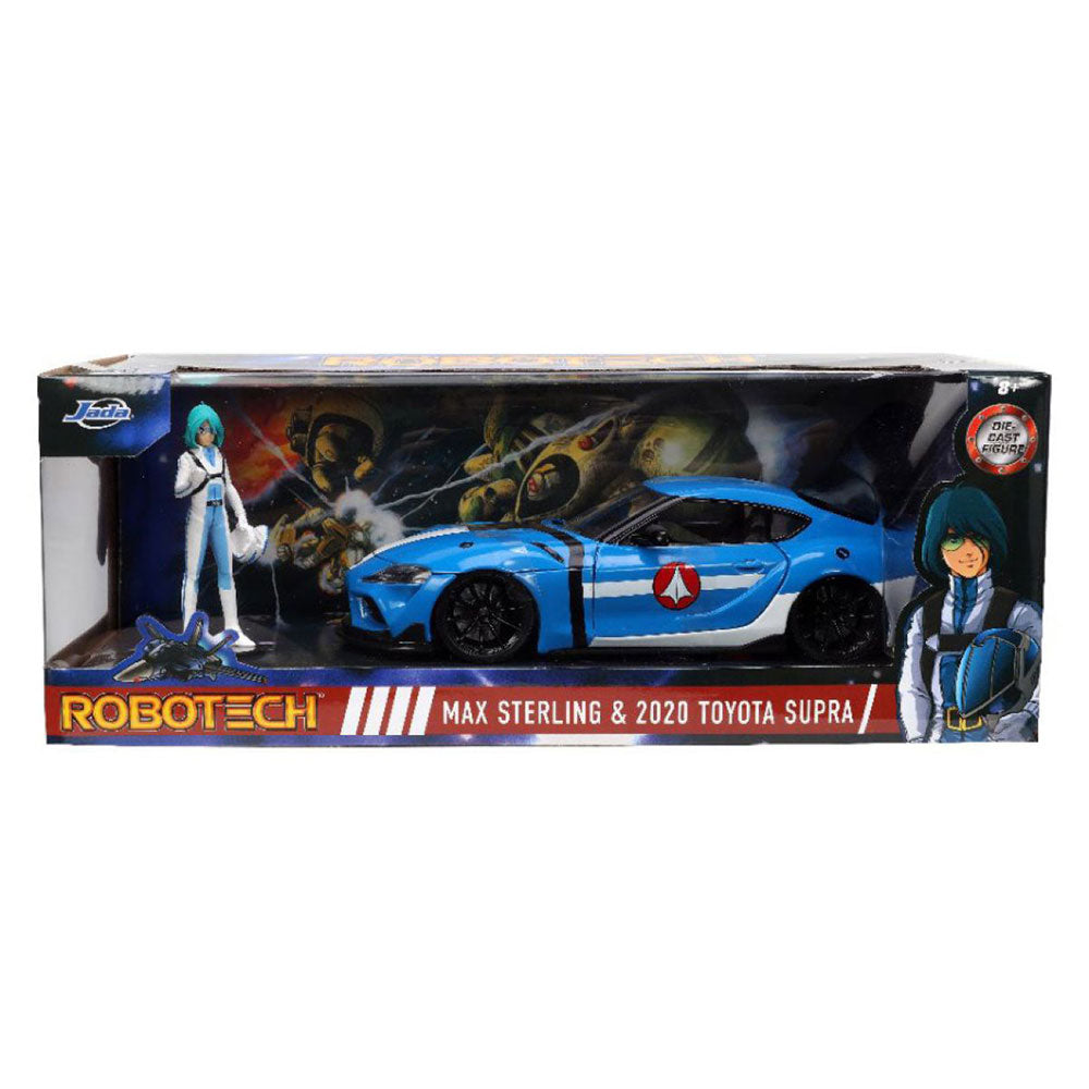Robotech 2020 Toyota Supra with Max 1:24 Scale Set