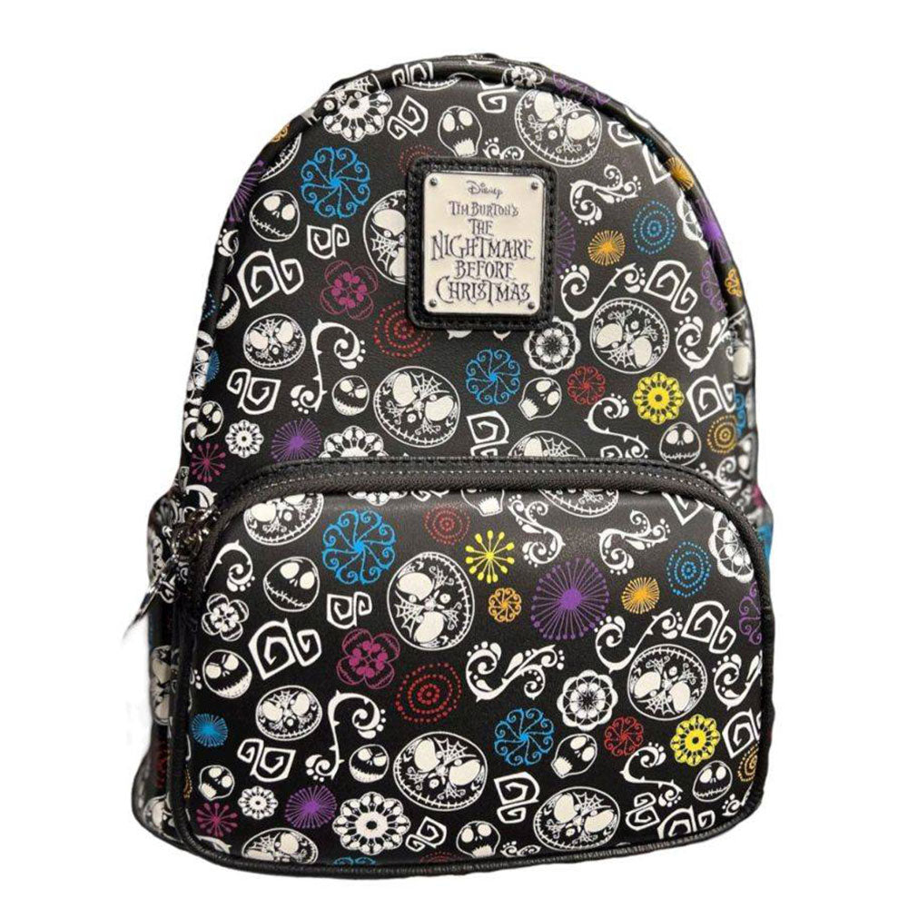 TNBC Sugar Skull Art Print Glow US Exclusive Mini Backpack