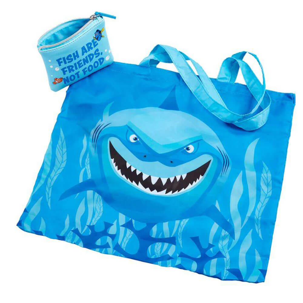 Finding Nemo Bruce Coin Pouch & Tote Bag 2-in-1 US Exc. Set