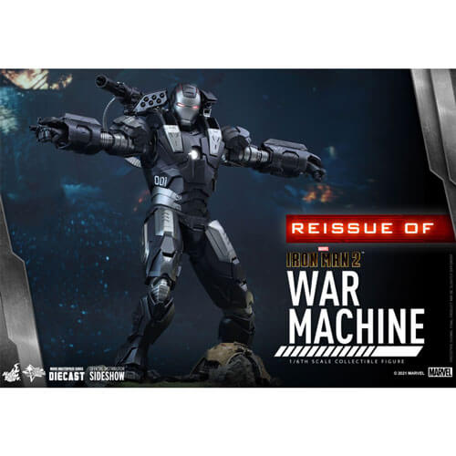 Iron Man War Machine Diecast 12" 1:6 Scale Action Figure
