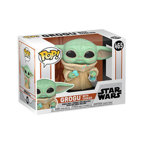 The Mandalorian Grogu with Cookies Pop! Vinyl