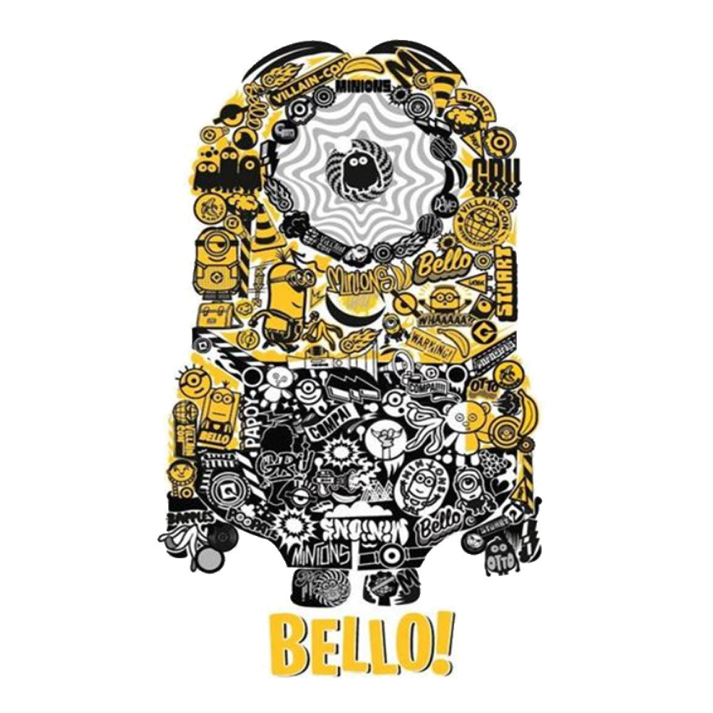 Minions Rise of Gru Bello Infographic Poster