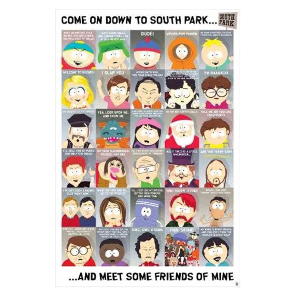 South Park Quotes 2 Poster