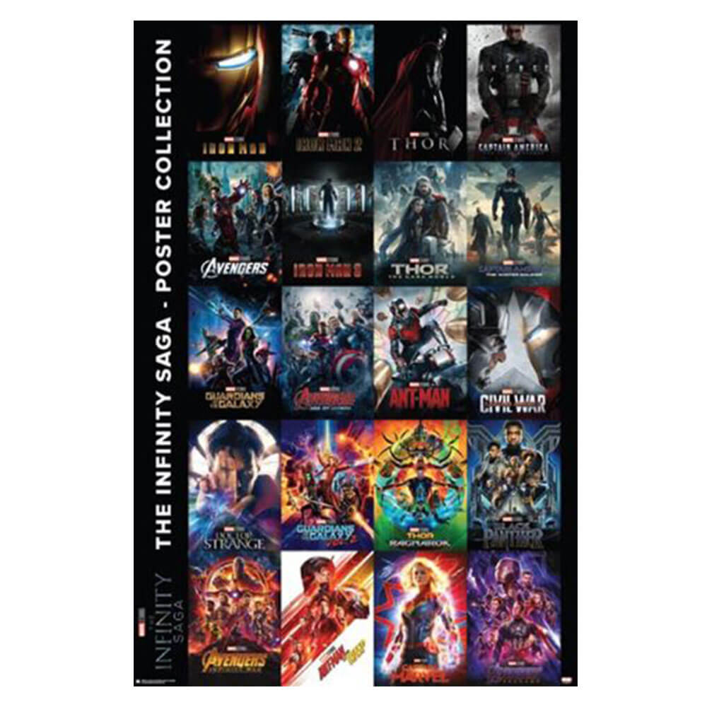 Infinity War Saga Movie Poster