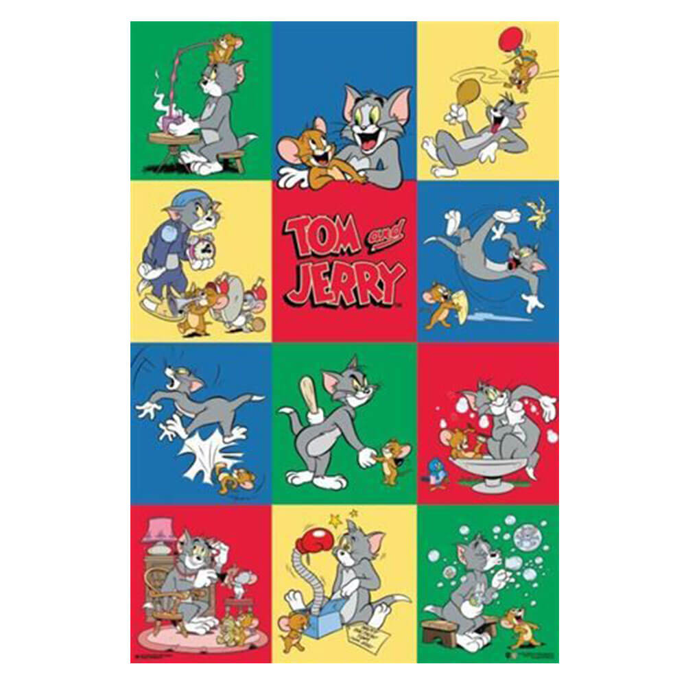 Tom and Jerry Panels Poster