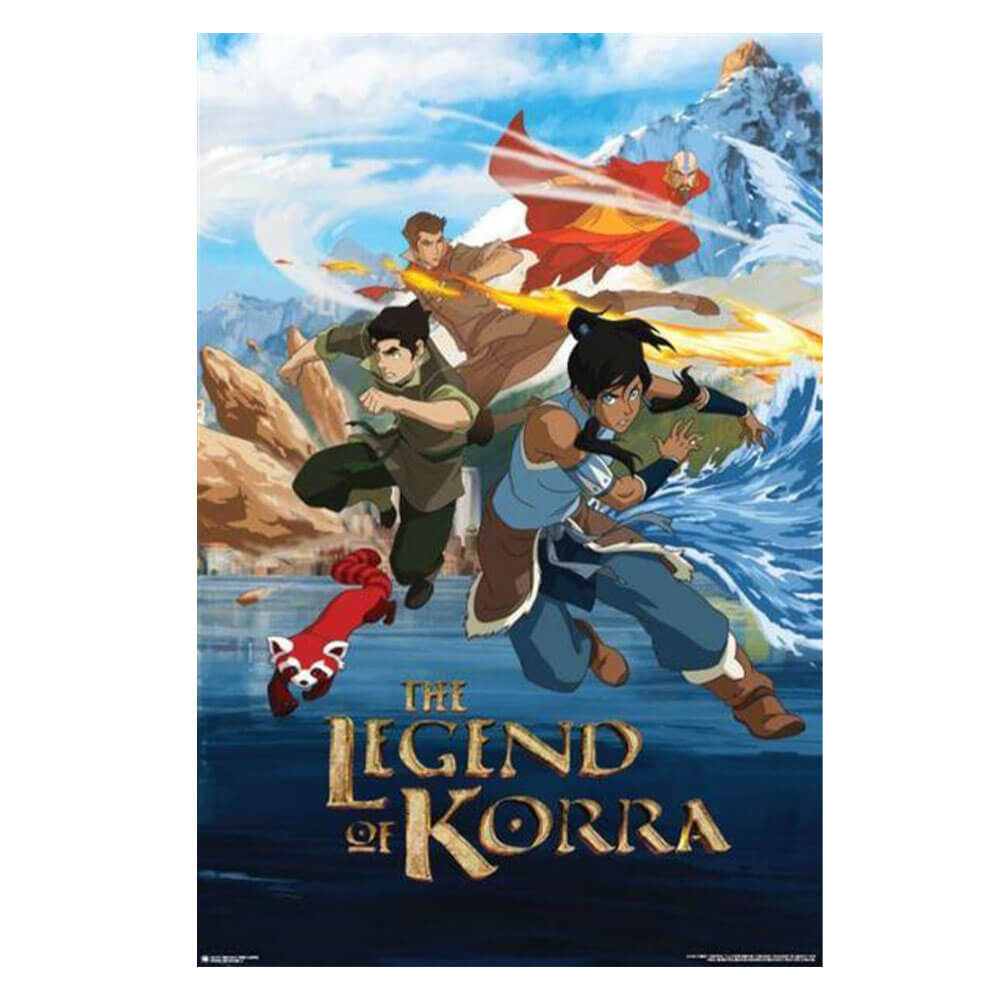 The Legend of Korra: Bending the Elements Poster