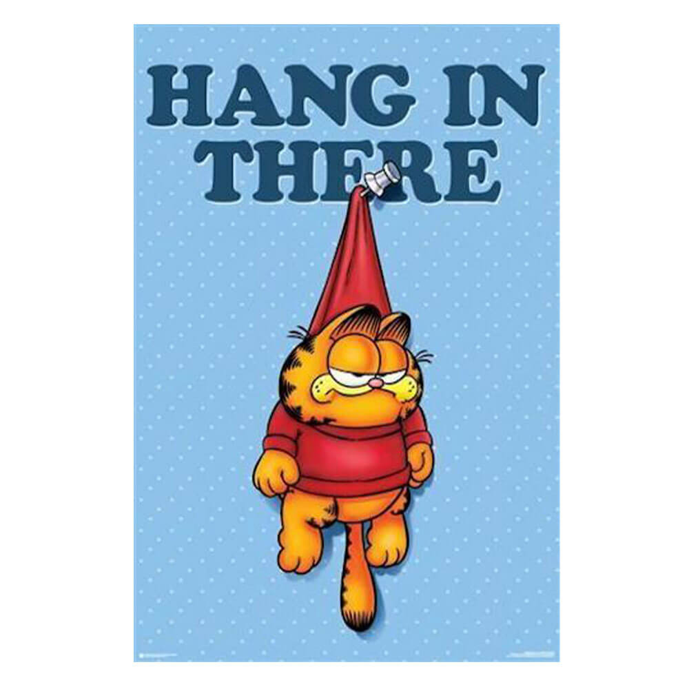 Garfield Hang in there Standard Poster