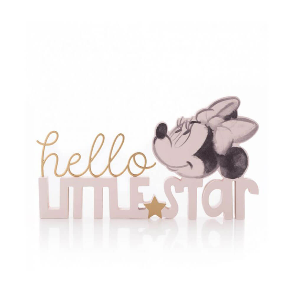 Presentes da Disney Hello Little Star Word Placa